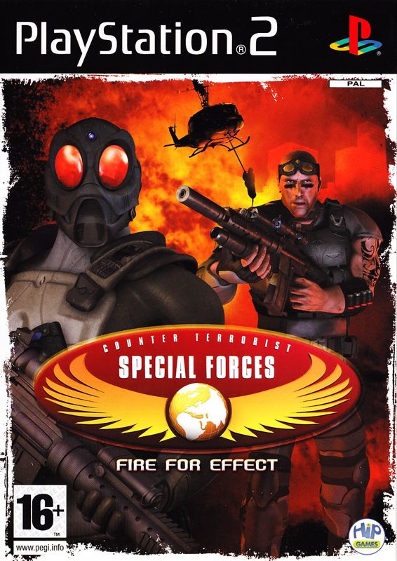 Special Forces box art for Playstation 2